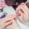 AKOAK 5-Piece Dotting Pen Replacement Heads, Wax Heads, Double-Ended Tips for DIY Nail Art view 4