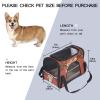 Pet Carrier Bag with Deer and Skull Design, Soft, Foldable, Airline Approved view 2