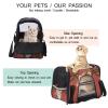 Pet Carrier Bag with Deer and Skull Design, Soft, Foldable, Airline Approved view 3