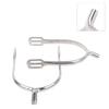 JA Horse Riding Spurs, High-Quality Stainless Steel, Durable and Rust-Resistant, Women's 30 mm Shank view 1