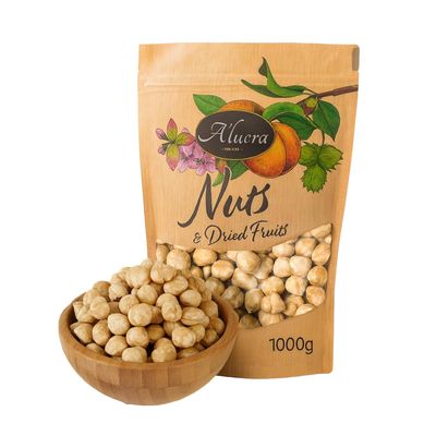 Alucra Roasted Hazelnut Kernels, 1 kg – Famous Giresun Hazelnuts from Turkey, Shelled & Blanched