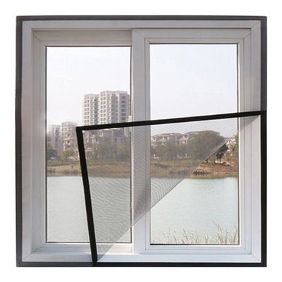 Cat Window Protection Net, Self-Adhesive, Transparent