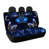 Jeiento Bling Butterfly Luxury Dog Car Seat Cover, Waterproof and Non-Slip view 1