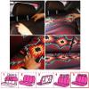 Jeiento Bling Butterfly Luxury Dog Car Seat Cover, Waterproof and Non-Slip view 2