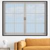 Transparent Cat Safety Window Net, Self-Adhesive Insect Screen view 3