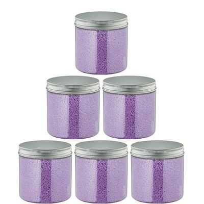 Lavender Bath Caviar, 200 g with Aluminum Lid – 6-Pack