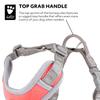 Hurtta Venture No-Pull Harness for Dogs, Reflective, Adjustable, Waterproof, Coral Pink, 40–45 cm view 3