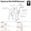 Hurtta Venture No-Pull Harness for Dogs, Reflective, Adjustable, Waterproof, Coral Pink, 40–45 cm view 4