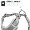 Hurtta Venture No-Pull Harness for Dogs, Reflective, Adjustable, Waterproof, Shadow Gray, 60–80 cm view 3