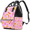 Multifunctional Diaper Bag, Shoulder Bag, Tote Bag, Book Bag, Backpack, Brown Tiger, Color 10, One Size view 1