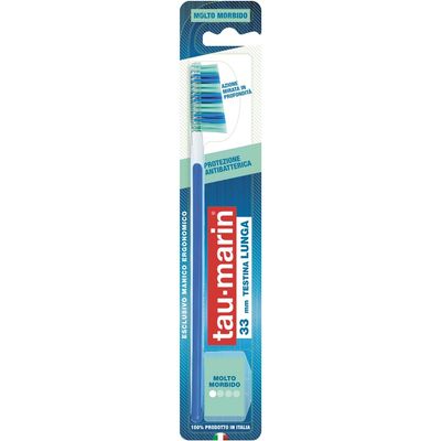 Tau-marin Scalare 33 Toothbrush, Very Soft Antibacterial Bristles, 1 Piece