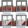Breathable Self-Adhesive Cat Window Safety Net view 2