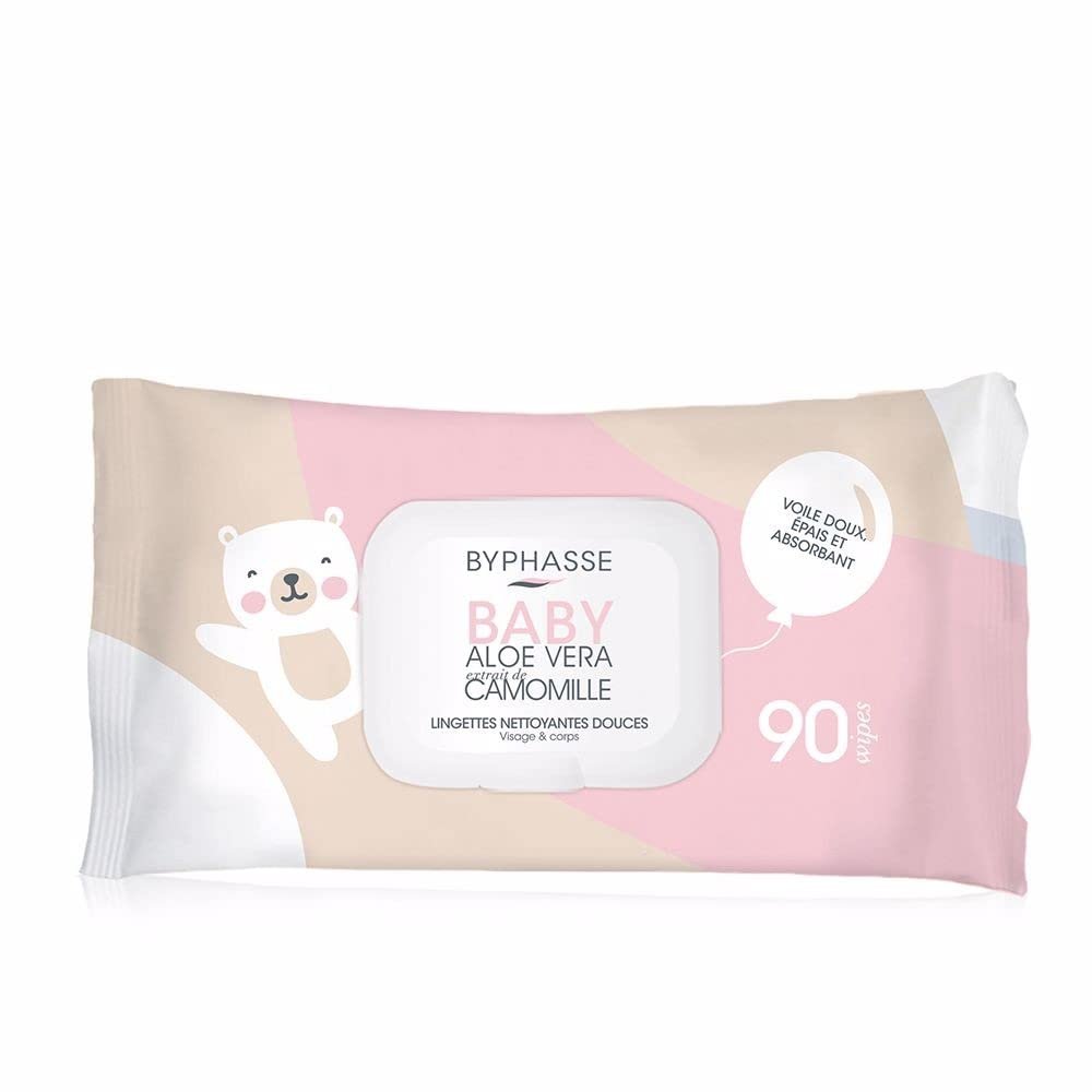 BEB Cleansing Wipes with Aloe Vera and Chamomile Extract