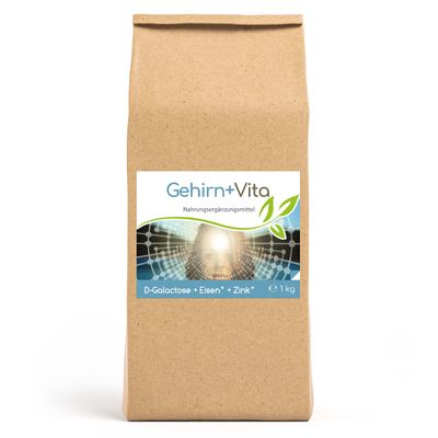 Cellavita Brain+ Vita Powder with D-Galactose, Iron & Zinc, 1,000 g