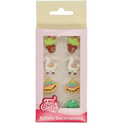 FunCakes Sugar Decorations Alpaca Set/8