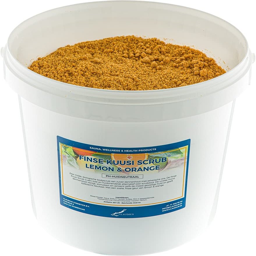 Finnish Kuusi Scrub Lemon & Orange - 10 Liters