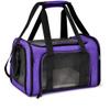 Pet Backpack Cat Carrier with Window Mesh, Airline Approved, Purple view 1