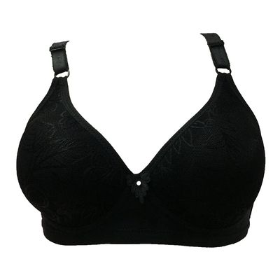 GANGCHENG Women's Non-Padded Push-Up Wireless Bra, Soft, 90B