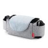 SONARIN Baby Stroller Organizer Bag, Large Capacity, Phone Pocket and Deep Cup Holders, Handbag, Universal Fit (Gray) view 1