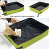 Liudan Foldable Portable Cat Litter Box for Travel and Camping view 4