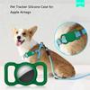 Fluorescent Green AirTag Pet Tracker Silicone Case view 3