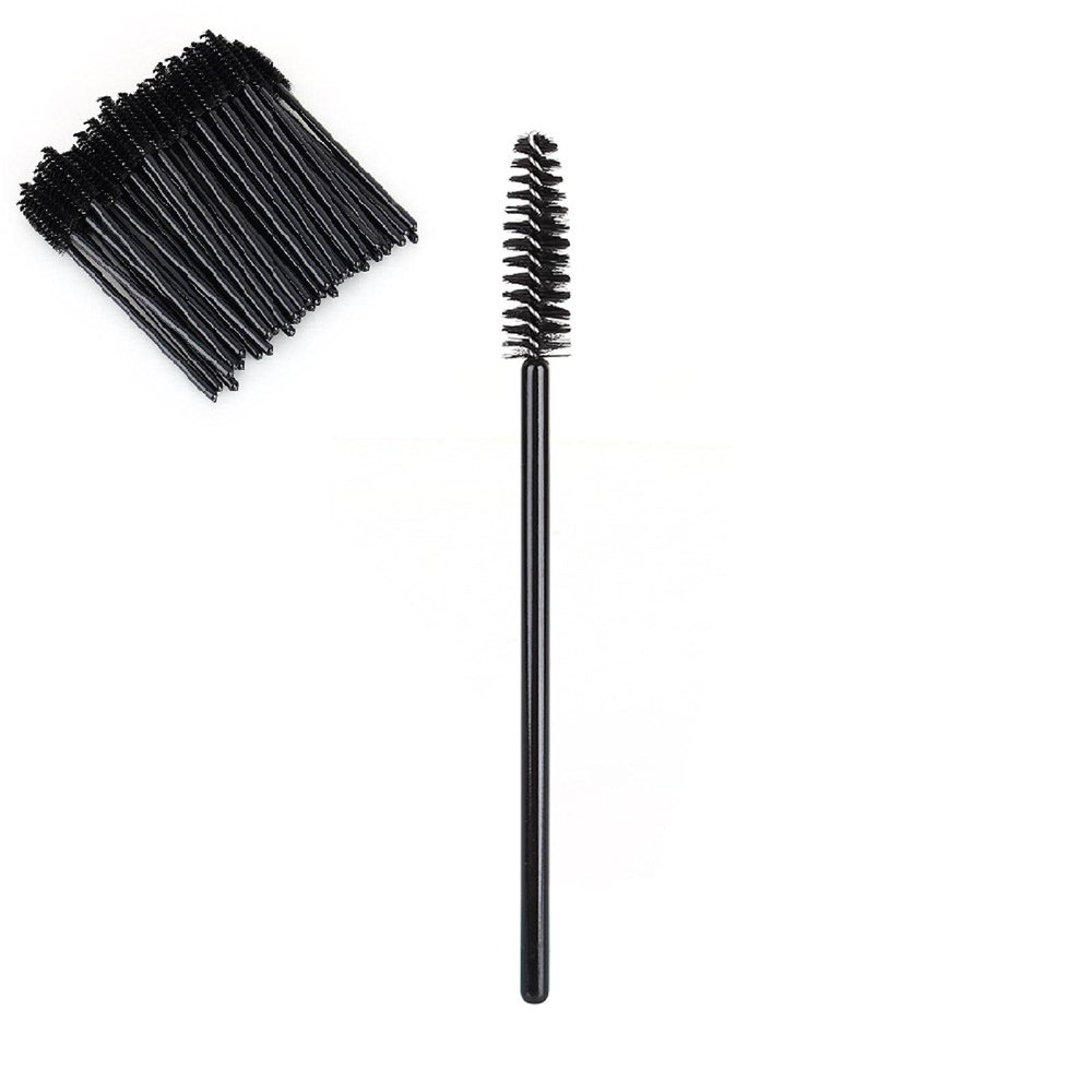 50 Pack Disposable Eyelash Brush Set