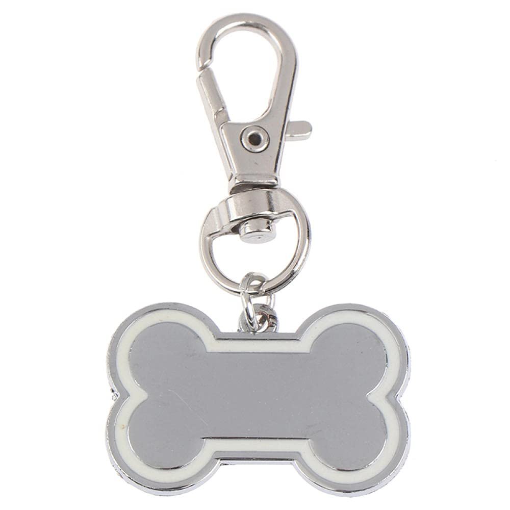 EUSFIYY Personalized Double-Sided Dog Tag ID Tag – No-Blanco