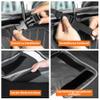 Toozey XL Trunk Protector for Dogs with Side and Bumper Protection, Waterproof, Scratch-Resistant, 208 x 138 cm, Black view 4