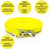 Twinkys Dog Style Waterproof Training Leash 5m Neon Yellow view 4