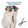 Himlaya Dog Baseball Cap, Adjustable Sun Protection Hat with Ear Holes, Summer Shade Accessory for Small Dogs (XL, Red Letters) view 4