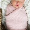 ikasus Newborn Baby Photography Wrap, Soft Stretch Photo Prop Blanket, White view 3