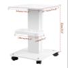 Kalolary Portable Beauty Salon Trolley with Storage Compartment and Universal Wheels view 3