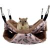 MeiAOBest Pet Hanging Bed and Small Animal Hammock, Pink view 1