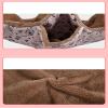 MeiAOBest Pet Hanging Bed and Small Animal Hammock, Pink view 2