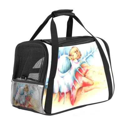 Soft Foldable Airline-Approved Pet Carrier for Cats, Dogs and Puppies