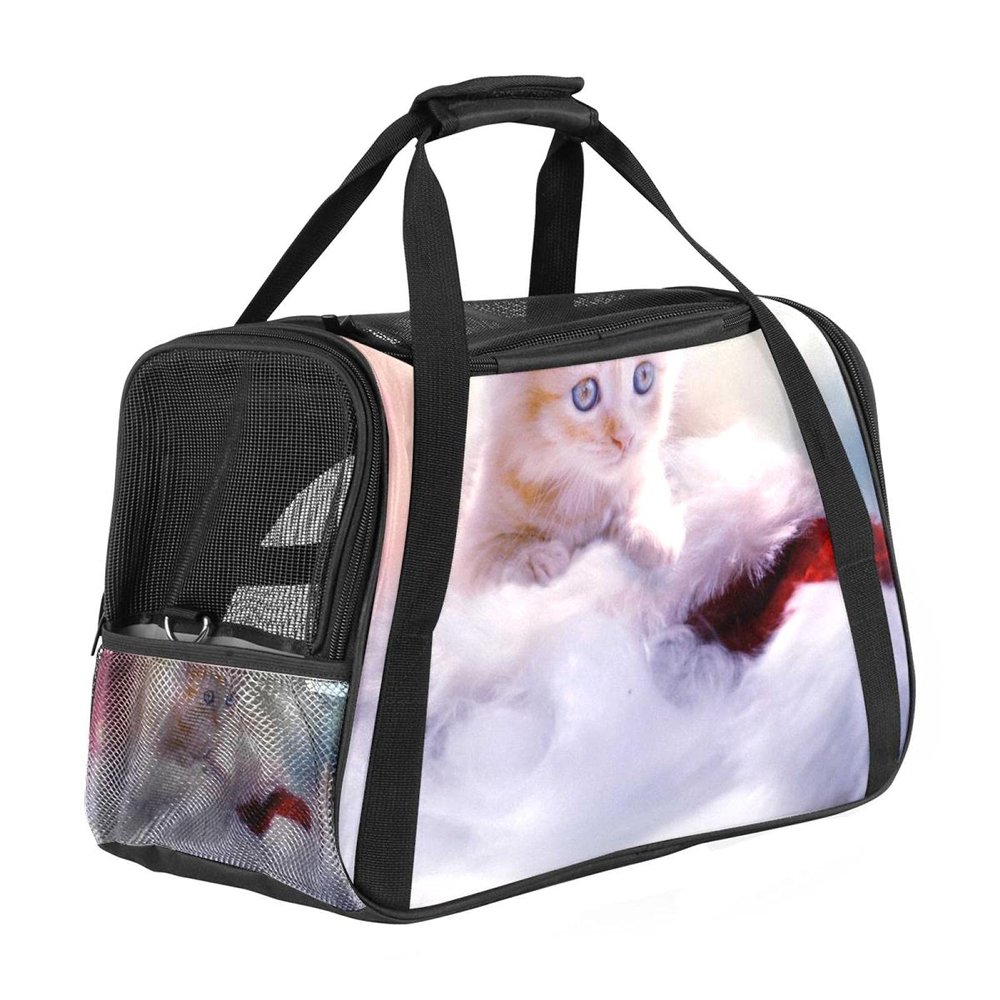 Soft, Foldable Airline-Approved Pet Carrier for Cats and Kittens
