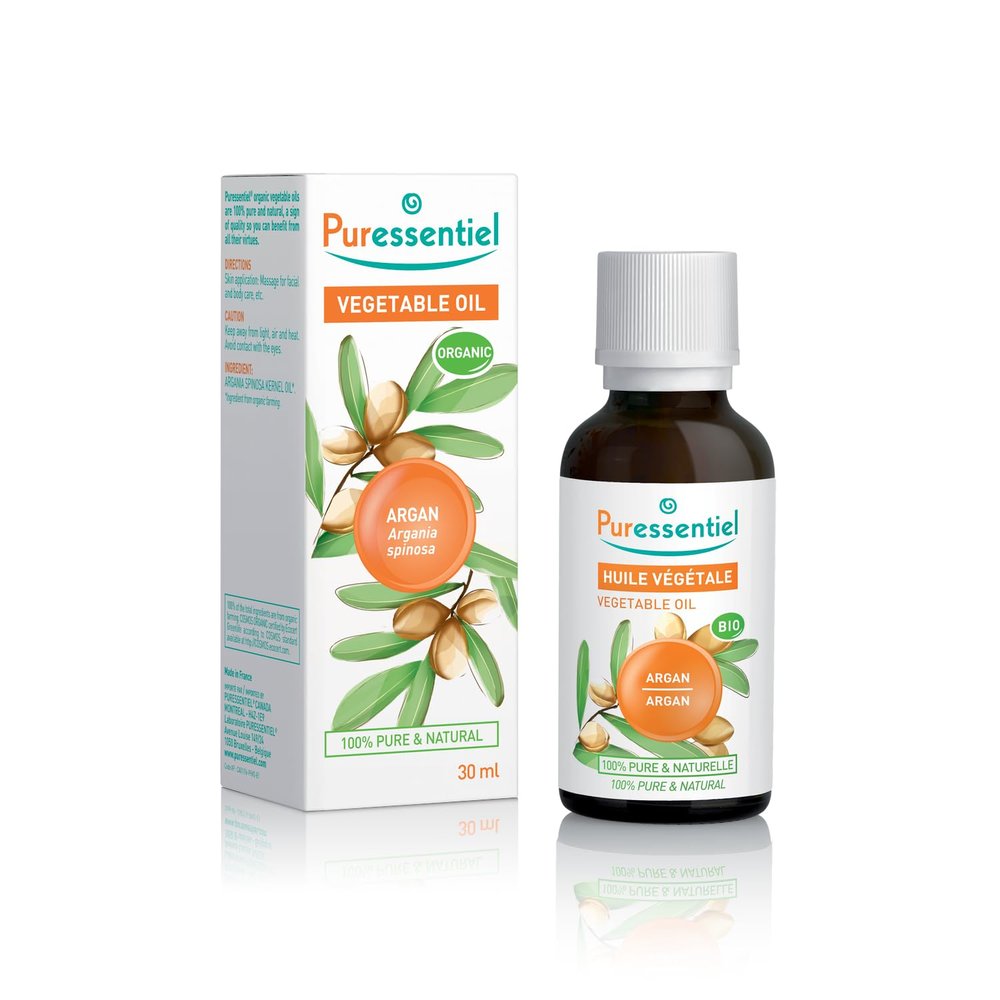 Puressentiel Organic Argan Vegetable Oil (Argania spinosa), 50 ml