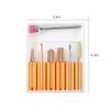 7-Piece Electric Nail Drill Bit Set, 3/32-Inch Shank view 3