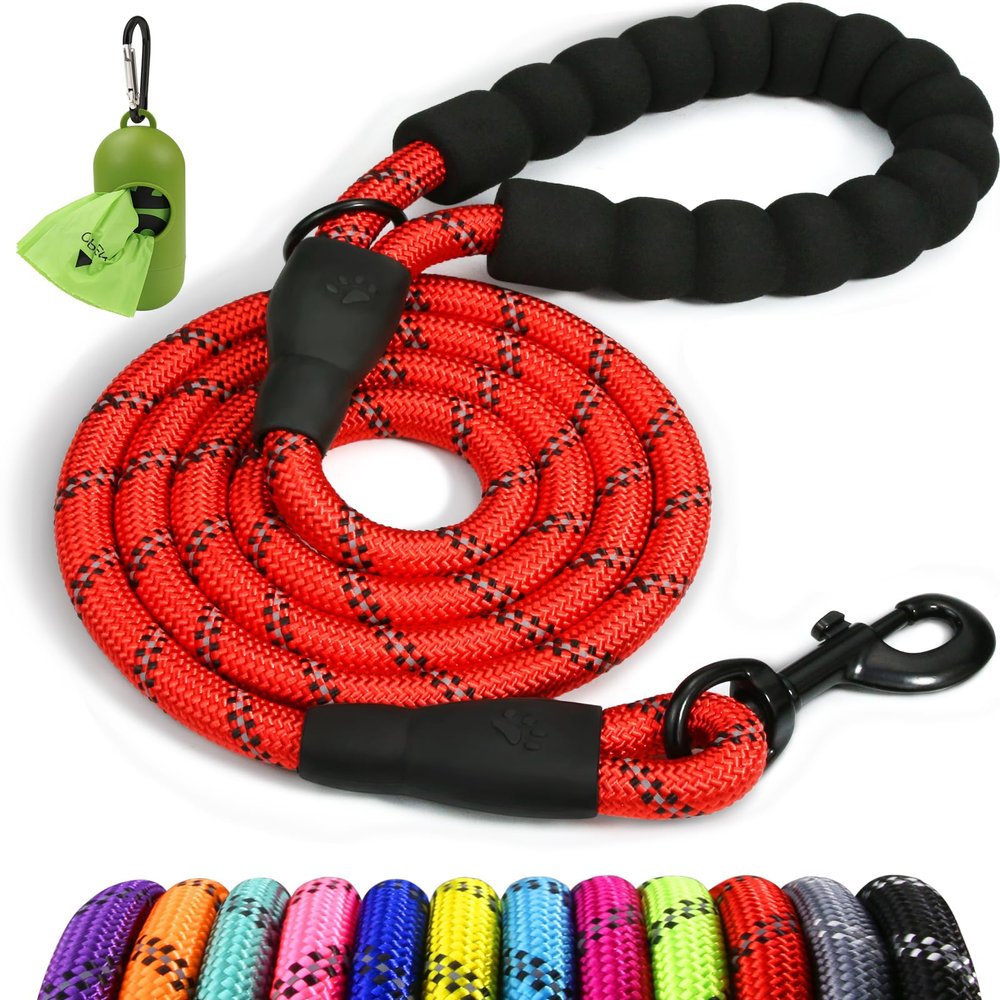 Taglory Dog Leash with Padded Grip