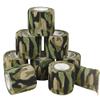 QiGui 8-Roll Self-Adhering Cohesive Camouflage Bandage, 5 cm view 1