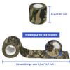 QiGui 8-Roll Self-Adhering Cohesive Camouflage Bandage, 5 cm view 4