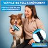 BluePet Self-Cleaning Slicker Brush for Long-Haired Dogs and Cats view 2