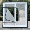 Cat Window Protection Net with Zipper, Self-Adhesive Mosquito Net, Easy to Install, Tear-Resistant, Removable view 1