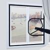 Self-Adhesive Window Screen for Cats with Zipper view 1
