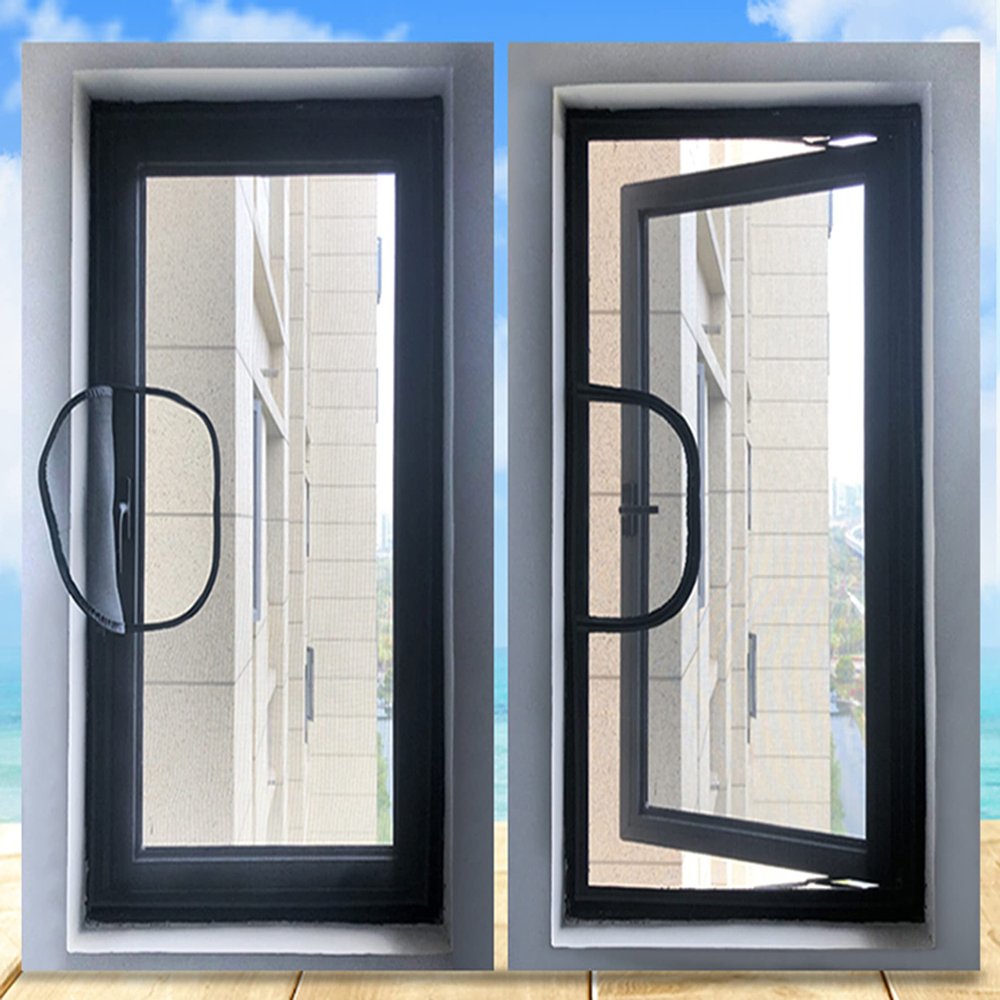 Window Net with Self-Adhesive Tape