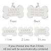 Uiopa 2-Pack Personalized Dog Tags view 3