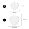 Uiopa 2-Pack Personalized Dog Tags view 2