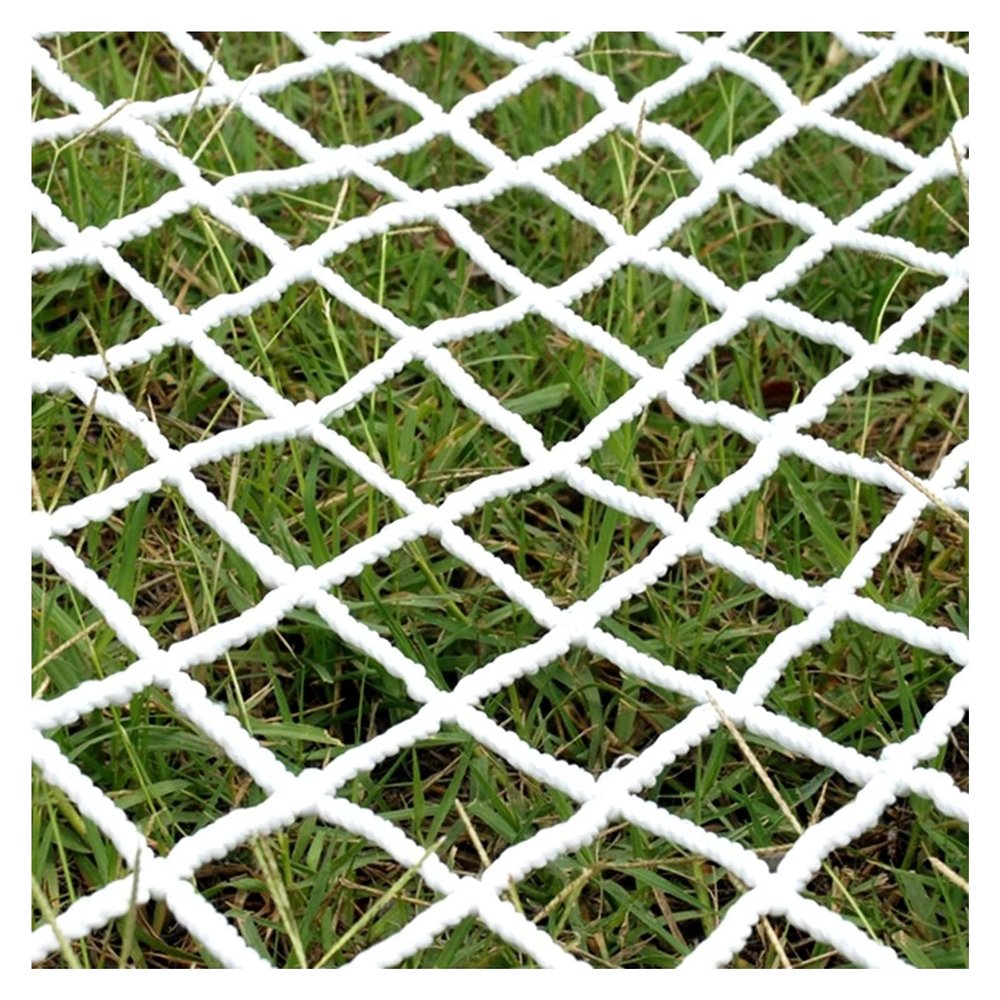AWSAD Nylon Rope Safety Net, Childproof Balcony and Stair Net, 5 cm Mesh, 15 m