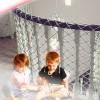 AWSAD Nylon Safety Net for Homes, Schools, Pets, Railings, Stairs, and Balconies - 10 cm Mesh, 3 x 10 m (10 x 33 ft) view 2