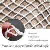 AWSAD Nylon Safety Net for Homes, Schools, Pets, Railings, Stairs, and Balconies - 10 cm Mesh, 3 x 10 m (10 x 33 ft) view 4